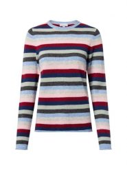 Brookshire Wełniany sweter Kobiety Wełna niebieski|czerwony|wielokolorowy, S. Czerwone swetry brookshire, s, bez wzorów, z dzianiny, eleganckie, bez ramiączek. Za 169.95 zł.