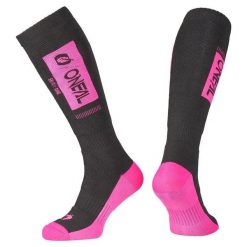 Skarpety narciarskie snowboardowe unisex O'neal Pro Sock. Czarne skarpetki O'NEAL, bez wzorów, z elastanu. Za 69.00 zł.