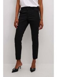 Kaffe Spodnie chino w kolorze czarnym rozmiar: 38. Czarne chinosy Kaffe, bez wzorów, z podwyższonym stanem. Za 164.95 zł.