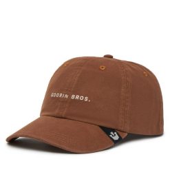 Czapka z daszkiem Goorin Bros. Brązowe czapki z daszkiem Goorin Bros, bez wzorów. Za 139.99 zł.