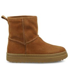 Śniegowce Gant. Brązowe śniegowce Gant, bez wzorów, bez zapięcia. Za 719.99 zł.
