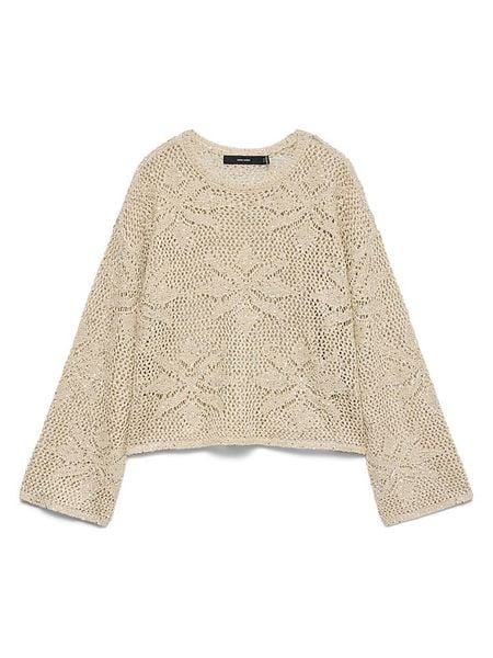 Vero Moda Sweter w kolorze czarnym rozmiar: XS. Czarne swetry Vero Moda, s, bez wzorów, z materiału, bez ramiączek. Za 104.95 zł.