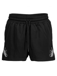 Adidas Szorty sportowe w kolorze czarnym rozmiar: 38. Czarne szorty sportowe adidas, bez wzorów, z materiału, outdoorowe. Za 123.95 zł.