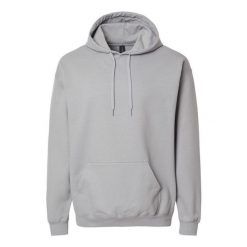Bluza Z Kapturem Dla Dorosłych Unisex Softstyle Fleece Midweight. Czerwone bluzy z kapturem GILDAN, l, bez wzorów, z bawełny, z kapturem. Za 161.99 zł.