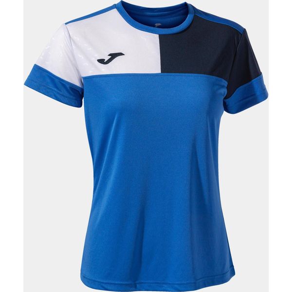 Damska koszulka Joma z krótkim rękawem Royal-Navy XS. Czarne t-shirty sportowe Joma, xs, bez wzorów, bez ramiączek, do piłki nożnej. Za 153.99 zł.