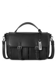 Nobo Torebka NBAG-N0110-C020 Czarny. Czarne torebki klasyczne NOBO, bez wzorów, ze skóry, bez dodatków. Za 159.99 zł.