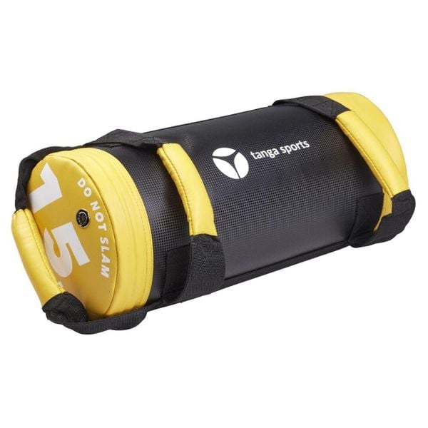 Funkcjonalna torba Tanga sports 22 Øx55 cm. Czarne torby sportowe TANGA SPORTS, bez wzorów, ze skóry. Za 479.00 zł.