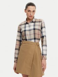 Barbour Koszula Bredon LSH1353BR37 Beżowy Regular Fit. Brązowe koszule Barbour, bez wzorów, z bawełny, bez kołnierzyka, bez ramiączek. Za 309.99 zł.