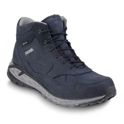 Buty trekkingowe damskie Meindl Helsinki Lady GTX. Niebieskie buty trekkingowe MEINDL, bez zapięcia. Za 849.99 zł.
