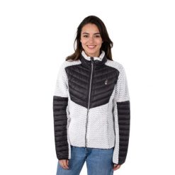 Kurtka CMP COPEN hybrydowa pikowana z futerkiem lekka ciepła. Czarne kurtki Aulp, bez wzorów, z futra, sportowe, bez kaptura. W wyprzedaży za 239.99 zł.