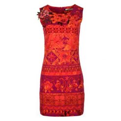 Desigual Sukienka Damska Angelina 42 Czerwony. Sukienki marki Desigual. W wyprzedaży za 314.00 zł.