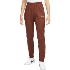 Spodnie Sportowe damskie Nike TF Academy Pant. Niebieskie spodnie dresowe Nike, bez wzorów, długie. Za 178.11 zł.