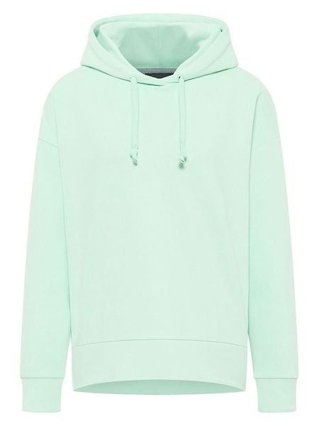 ELBSAND Bluza "Mette" w kolorze miętowym rozmiar: S. Zielone bluzy ELBSAND, s, bez wzorów, bez ramiączek, z kapturem. Za 144.24 zł.