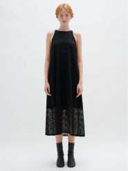InWear Sukienka codzienna Kalaraiw 30108564 Czarny Regular Fit. Czarne sukienki InWear, na co dzień, xl, bez wzorów, z syntetyku, bez kołnierzyka, bez ramiączek, proste. Za 479.99 zł.