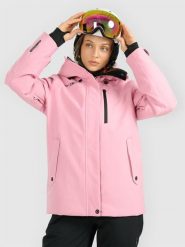4F Kurtka snowboardowa membrana 15000 damska - różowa XXL. Czerwone kurtki narciarskie 4f, na zimę, xxl, bez wzorów, z materiału, bez kaptura, narciarskie. Za 699.99 zł.
