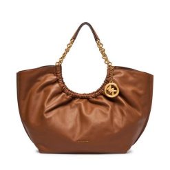 Torebka MICHAEL Michael Kors. Brązowe torebki klasyczne MICHAEL Michael Kors, bez wzorów, klasyczne, bez dodatków. Za 2,029.00 zł.