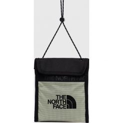 The North Face saszetka kolor zielony. Zielone nerki i saszetki The North Face, bez wzorów, z włókna, z nadrukiem, bez dodatków. Za 99.99 zł.