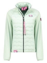 ANAPURNA Kurtka pikowana "Tropperana" w kolorze jasnozielonym rozmiar: M. Zielone kurtki ANAPURNA, m, bez wzorów, bez kaptura. Za 156.98 zł.