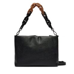 Torebka Gianni Chiarini. Czarne torebki klasyczne Gianni Chiarini, bez wzorów, klasyczne, bez dodatków. Za 429.99 zł.