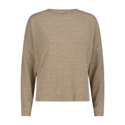 Damski sweter z dekoltem w łódkę CMP. Szare swetry CMP, xl, bez wzorów, z jersey, bez ramiączek. Za 150.00 zł.