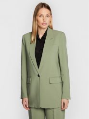 Bruuns Bazaar Marynarka Cindy Sus Frida BBW2548 Zielony Loose Fit. Zielone marynarki i żakiety Bruuns Bazaar, bez wzorów, z wiskozy, bez ramiączek. Za 449.99 zł.
