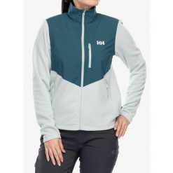 Bluza z zamkiem damska Helly Hansen Daybreaker Block Jacket. Białe bluzy Helly Hansen, s, bez wzorów, bez kaptura. Za 261.99 zł.