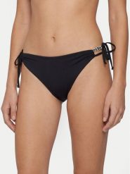 Guess Dół od bikini E6GO18 MC040 Czarny. Czarne bikini Guess, z aplikacjami, z syntetyku. Za 210.99 zł.