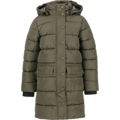 Parka dla dzieci Zigzag Luisa. Zielone płaszcze ZIGZAG, bez wzorów, z puchu, sportowe, bez kaptura. Za 268.50 zł.