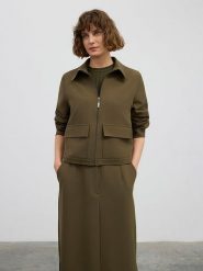 BGN Kurtka przejściowa w kolorze khaki rozmiar: 38. Brązowe kurtki BGN, bez wzorów, bez kaptura. Za 271.67 zł.