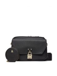 Steve Madden Torebka Blight-P SM13001216-BLK Czarny. Czarne listonoszki Steve Madden, bez wzorów, ze skóry, bez dodatków. Za 319.99 zł.