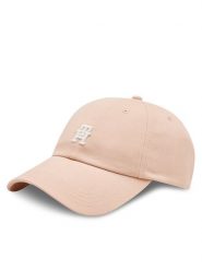 Tommy Hilfiger Czapka z daszkiem Utility Soft Cap AW0AW16363 Różowy. Czerwone czapki z daszkiem Tommy Hilfiger, bez wzorów, z materiału. Za 129.99 zł.