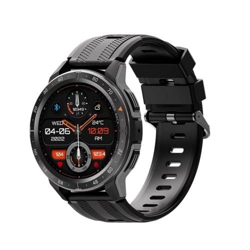 Fossibot W101 Smartwatch - zegarek smart Czarny. Czarne smartbandy FOSSiBOT. Za 220.99 zł.