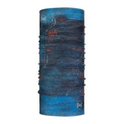 Chusta na szyję dla dorosłych Buff Coolnet UV+®. Niebieskie chusty Buff, bez wzorów. Za 90.47 zł.