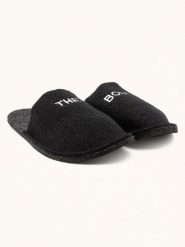 Kitz-pichler Kapcie "Happy" w kolorze czarnym rozmiar: 39/40. Czarne kapcie kitz-pichler, bez wzorów, z materiału. Za 60.99 zł.