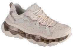 Buty sportowe Sneakersy damskie, Uno Chaos. Białe buty treningowe Skechers, bez wzorów, z materiału, przed kostkę, bez zapięcia, trekkingowe. Za 569.99 zł.