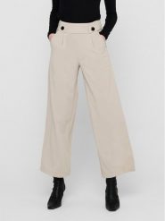 JDY Spodnie materiałowe Geggo 15208430 Szary Wide Leg. Szare spodnie materiałowe JDY, bez wzorów, z materiału. Za 99.99 zł.