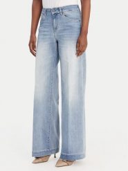 Liu Jo Jeansy UA6068 DS081 Niebieski Wide Leg. Niebieskie jeansy Liu Jo, bez wzorów, z bawełny. Za 729.99 zł.