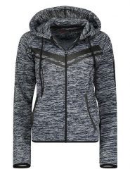 Geographical Norway Bluza "Fluence" w kolorze granatowym rozmiar: S. Niebieskie bluzy Geographical Norway, s, bez wzorów, bez ramiączek, bez kaptura. Za 96.83 zł.