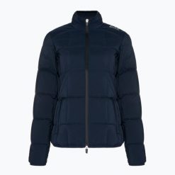 Kurtka damska EA7 Emporio Armani Golf Pro Light Padded. Niebieskie kurtki EA7 Emporio Armani, s, bez wzorów, z elastanu, eleganckie, bez ramiączek. Za 799.99 zł.