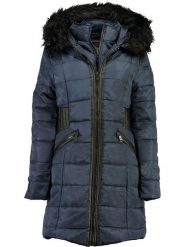 Canadian Peak Parka w kolorze granatowym rozmiar: M. Niebieskie płaszcze Canadian Peak, m, bez wzorów, bez kaptura. Za 313.32 zł.