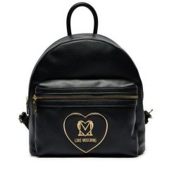 Plecak LOVE MOSCHINO. Czarne plecaki Love Moschino, bez wzorów, bez dodatków. Za 649.99 zł.