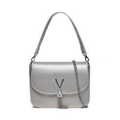 Torebka Valentino. Szare kopertówki Valentino, bez wzorów, bez dodatków. Za 319.99 zł.