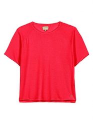 Herrlicher Sweter w kolorze czerwonym rozmiar: XS. Czerwone swetry Herrlicher, xs, bez wzorów, z lyocellu, bez ramiączek. Za 155.15 zł.