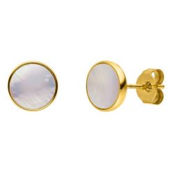 Purelei Purelei Kolczyki White Gloss 1 ct Jasnobrązowy Damski. Białe kolczyki Purelei, z perłą, pozłacane. Za 130.69 zł.