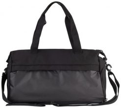 Clique 2.0 Duffle torba sportowa wentylowana – 34L – Black. Czarne torby sportowe CLIQUE, bez wzorów, z poliesteru, na ramię. Za 186.06 zł.