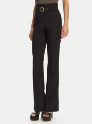 Just Cavalli Spodnie materiałowe 78PAA130 Czarny Slim Fit. Czarne spodnie materiałowe Just Cavalli, bez wzorów, z materiału. Za 859.99 zł.