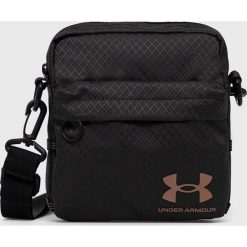 Under Armour saszetka kolor czarny. Czarne nerki i saszetki Under Armour, bez wzorów, bez dodatków. W wyprzedaży za 119.99 zł.