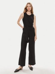 ONLY Kombinezon Caro 15311014 Czarny Regular Fit. Czarne sukienki ONLY, s, bez wzorów, z wiskozy, bez kołnierzyka, bez ramiączek. Za 139.99 zł.