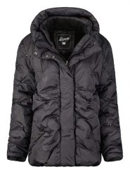 Geographical Norway Kurtka zimowa "Berola" w kolorze czarnym rozmiar: M. Czarne kurtki Geographical Norway, na zimę, m, bez wzorów, z puchu, bez kaptura. Za 193.70 zł.