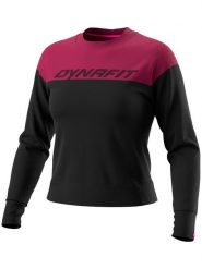 DYNAFIT Koszulka funkcyjna w kolorze czarno-fioletowym rozmiar: XL. Czarne t-shirty sportowe Dynafit, xl, bez wzorów, z materiału, bez ramiączek, outdoorowe. Za 170.87 zł.